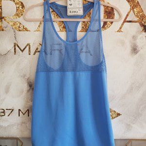 Gently Used - Lorna Jane Tank - M - Lt. Blue